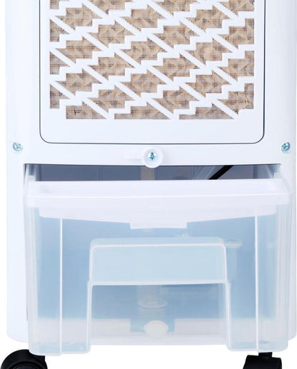 Commodoor Mobile Klimagerät 80W 4L 3in1 Tragbar Klimaanlage, Luftkühler, Ventilator, Luftbefeuchter mit Fernbedienung, leise & energieeffizient 55dB