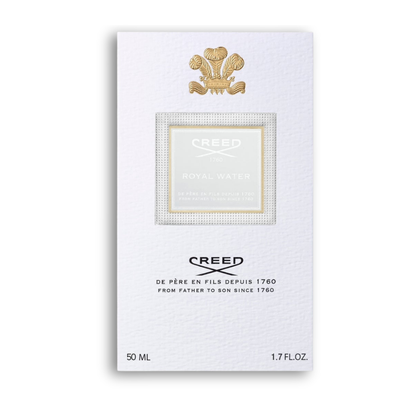 Creed Royal Water Eau de Parfum Spray 50 ml – Luxus Unisex Duft mit Zitrus- und Gewürznoten, Eleganter Parfumklassiker für Damen und Herren, Langanhaltendes Premium-Parfum für den Alltag