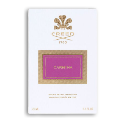 Creed Carmina Damen Eau de Parfum 75 ml – Blumiger Holzig-Moschus Duft, Luxuriöses Nischenparfum für Frauen mit Schwarzkirsche, Rose de Mai und Kaschmirholz – Exklusives EdP Spray