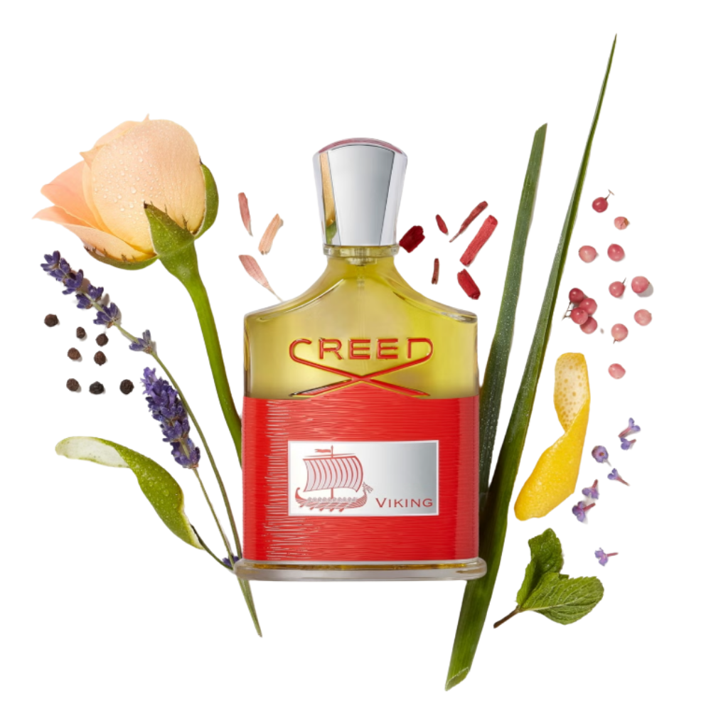 Creed Viking Eau de Parfum 50 ml für Herren, holzig-aromatischer Duft, frische Zitrusnoten, würzige Pfeffernoten, langanhaltende Wirkung, für den modernen, abenteuerlustigen Mann, Eau de Parfum Spray