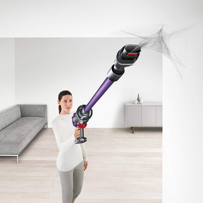 Dyson Cyclone V10 Staubsauger mit hoher Saugkraft, kabellos, 60 Minuten Laufzeit, Violett, für Hartböden, Teppiche und Tierhaare, Handgerät, 14 Zyklonen, hygienische Behälterentleerung, leistungsstarker Motor