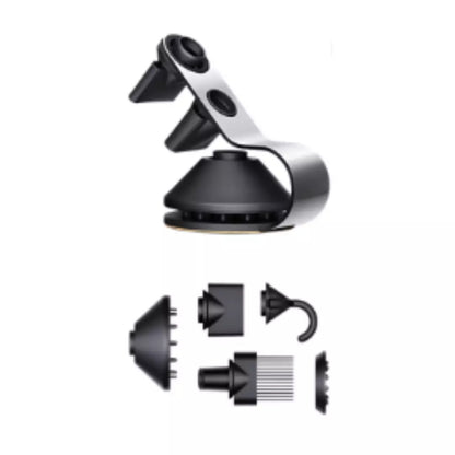 Dyson Supersonic™ HD07 Profi-Haartrockner Violettblau/Rosé mit 5 magnetischen Aufsätzen, Diffusor, Flyaway-Aufsatz, Geschenkbox, Ionen-Technologie, temperaturgeregeltem Föhn für Glanz & Schutz