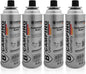 Deuba Butangas Gaskartuschen 4er Set 227g – MSF-1a Ventilkartusche Camping Butangasflasche Nachfüllkartuschen für Gaskocher, Unkrautvernichter, Outdoorgeräte – Einweg Gasflaschen Komplettset