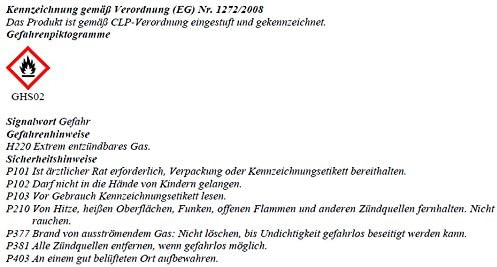 Deuba Butangas Gaskartuschen 4er Set 227g – MSF-1a Ventilkartusche Camping Butangasflasche Nachfüllkartuschen für Gaskocher, Unkrautvernichter, Outdoorgeräte – Einweg Gasflaschen Komplettset