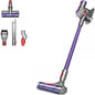 Dyson V8 Origin Akkustaubsauger, 425W, Nickel-Cobalt-Aluminium Akku, 40 Minuten Laufzeit, Motorbar Elektrobürste, beutellose Technik, Hygienische Entleerung, Flex-Adapter, Wandhalterung, Kabellos