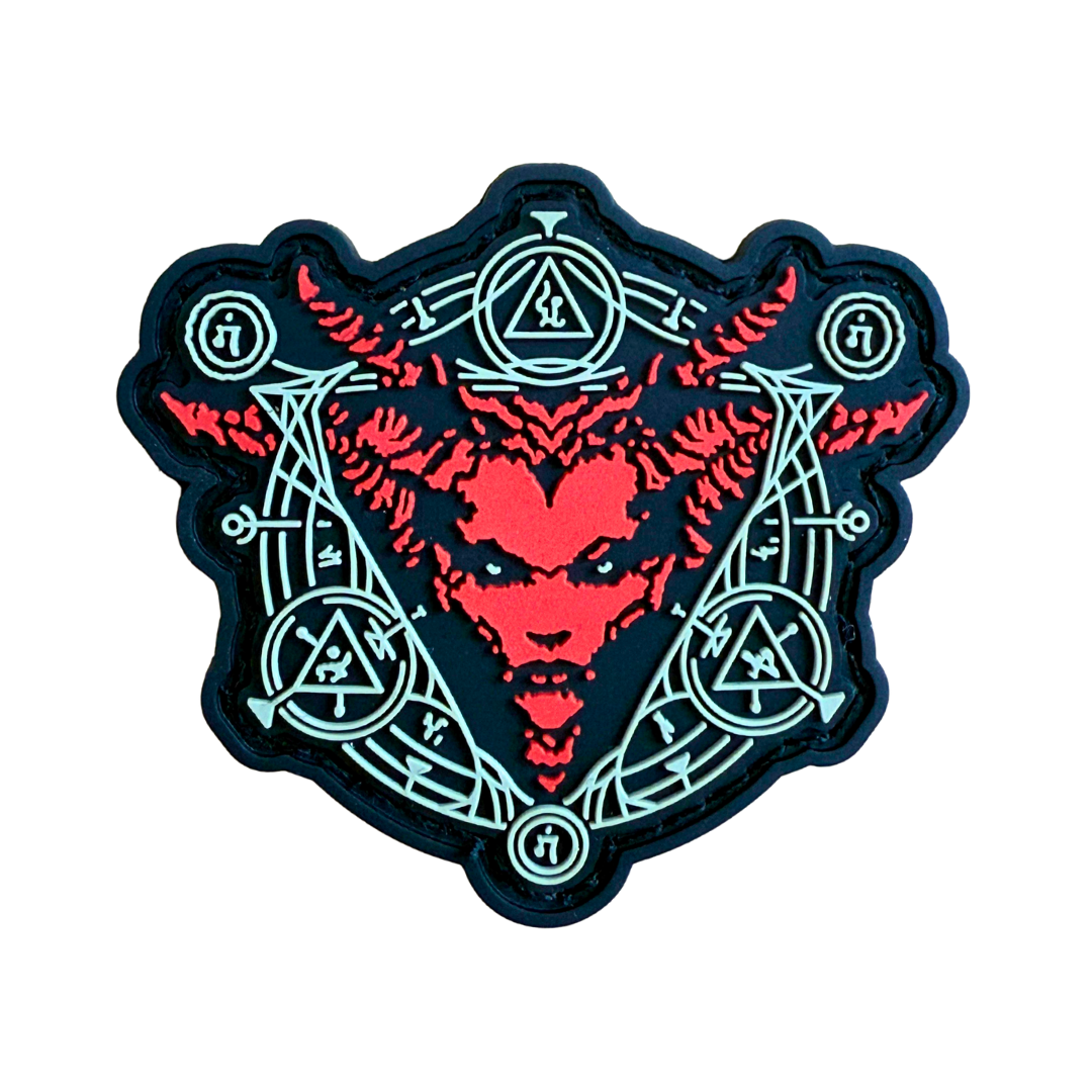 Diablo Lilith Patch Abzeichen Badge – Blizzard Serie 5 (2022) Sammler-Aufnäher mit Klett – Hochwertiges Dämonen Abzeichen für Fans, Cosplay & Diablo IV Kollektion