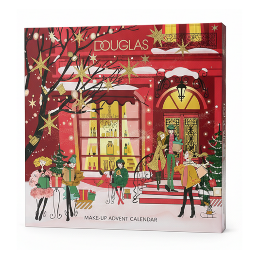 Douglas Make-Up Frauen Adventskalender 2025 Beauty Advent Calendar mit Lippenstiften, Lipliner, Lipgloss, Mascara, für Damen und Mädchen ( Wert 140€ )