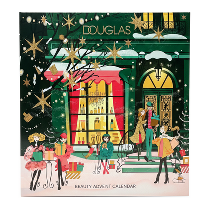 Douglas Collection Frauen Adventskalender 2025 MAKE-UP & PFLEGE Beauty Advent Calendar mit 24 Hautpflege, Make-up-Produkten, für Damen ( Wert 140€ )