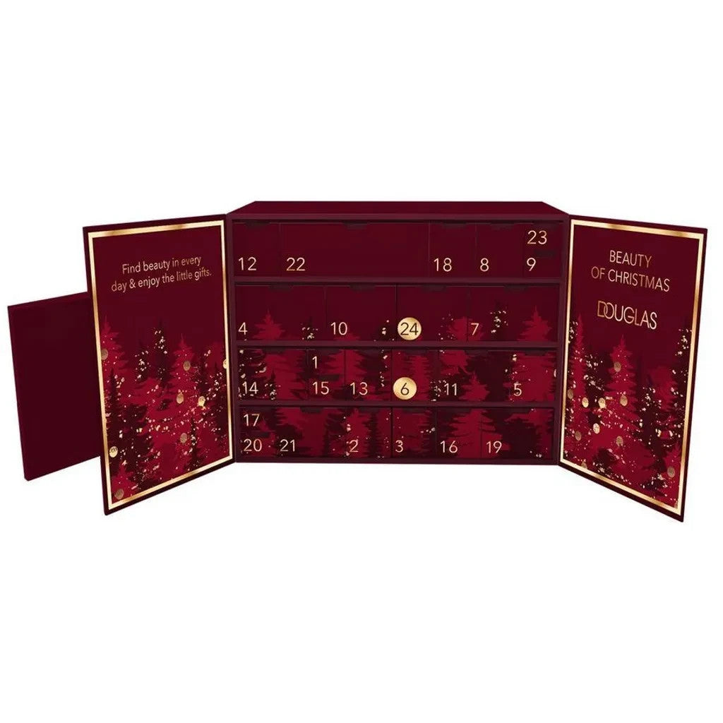 Douglas PFLEGE MAKE-UP DUFT Luxury Frauen Adventskalender 2025 mit Anti-Aging Pflege, Make-up, Haarpflege, für Damen Advent Kalender ( Wert 950€ )
