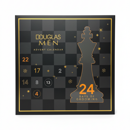 Douglas Men Pflege Adventskalender 2025 mit 24 Hautpflege, Gesichtspflege, Körperpflege, Haarpflege, Bartpflege, für Männer und Herren ( Wert 150€ )