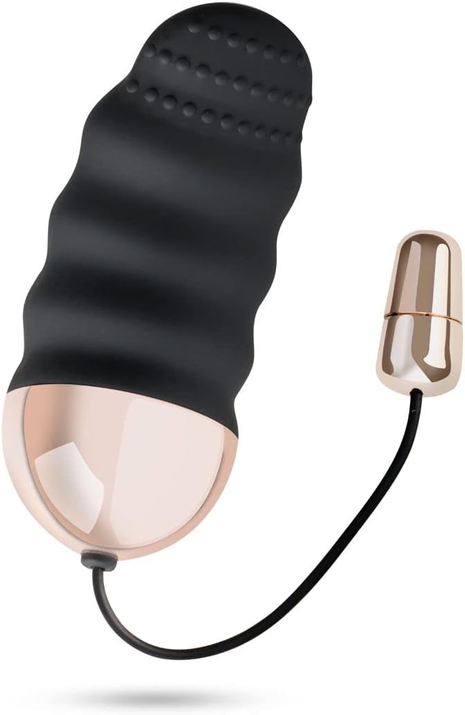 LoveBoxxx Deluxe Erotik Geschenkset Frauen Silikon Vibrator G-Punkt Dildo Vibro-Ei Fernbedienung Liebeskugeln Samtbeutel Luxuriöses Sexspielzeug Set für Sie Erotik Geschenkbox Limitiert