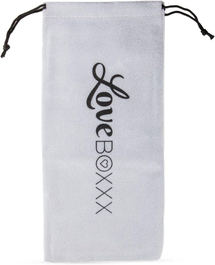 LoveBoxxx Deluxe Erotik Geschenkset Frauen Silikon Vibrator G-Punkt Dildo Vibro-Ei Fernbedienung Liebeskugeln Samtbeutel Luxuriöses Sexspielzeug Set für Sie Erotik Geschenkbox Limitiert