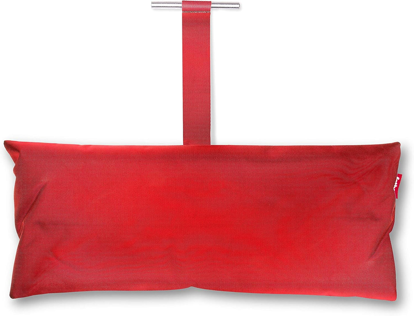 Fatboy Headdemock Deluxe Rot, luxuriöse Hängematte für 2 Personen mit stabilem Metallgestell, Kissen und Schutzhülle, wasserabweisend, UV-beständig, ideal für den Außenbereich, leicht zu verstauen, 150 kg Tragfähigkeit.