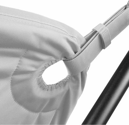 Fatboy Headdemock Deluxe Grau, Hängematte für Zwei, mit Metallgestell, Kissen, Abdeckung, Tragetasche, Outdoor geeignet, UV-beständig, Wasserabweisend, Schmutzabweisend, 150kg Tragkraft, für Garten & Terrasse