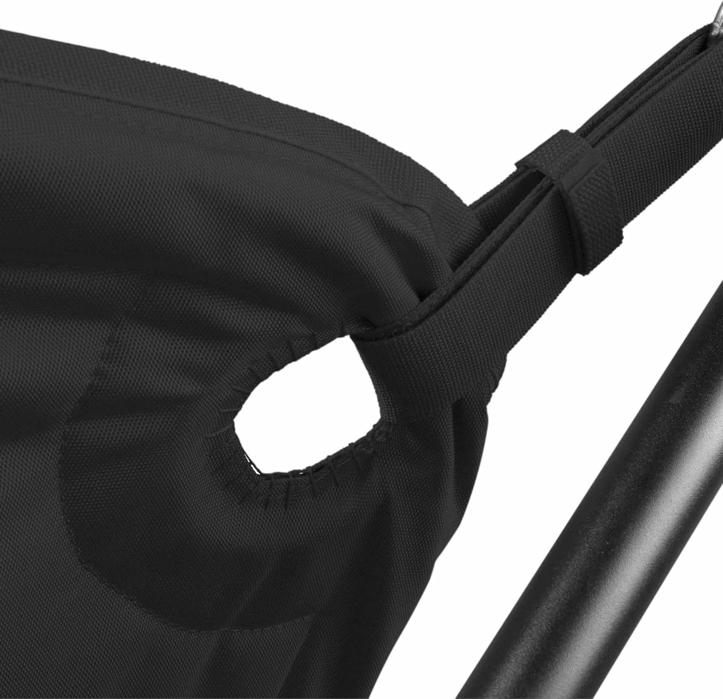 Fatboy® Headdemock Deluxe Schwarz Hängematte für Zwei mit Gestell, Kissen und Abdeckung - Outdoor-tauglich, Wasser-, Schmutz- und UV-beständig, Faltbar und Platzsparend, Max. Tragfähigkeit 150 kg