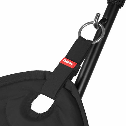 Fatboy® Headdemock Deluxe Schwarz Hängematte für Zwei mit Gestell, Kissen und Abdeckung - Outdoor-tauglich, Wasser-, Schmutz- und UV-beständig, Faltbar und Platzsparend, Max. Tragfähigkeit 150 kg