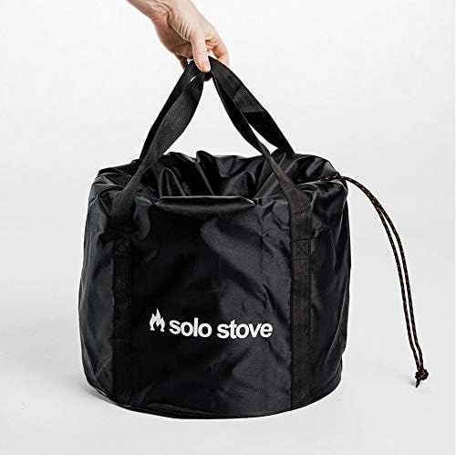 Solo Stove Bonfire 1.0 Edelstahl Feuerschale, tragbar, raucharm, Outdoor-Kamin für Terrasse, Garten, Camping, Holzofen, Feuerstelle, Terrassenofen, Feuertonne, Edelstahl Feuerschale, rauchfreie Feuerstelle