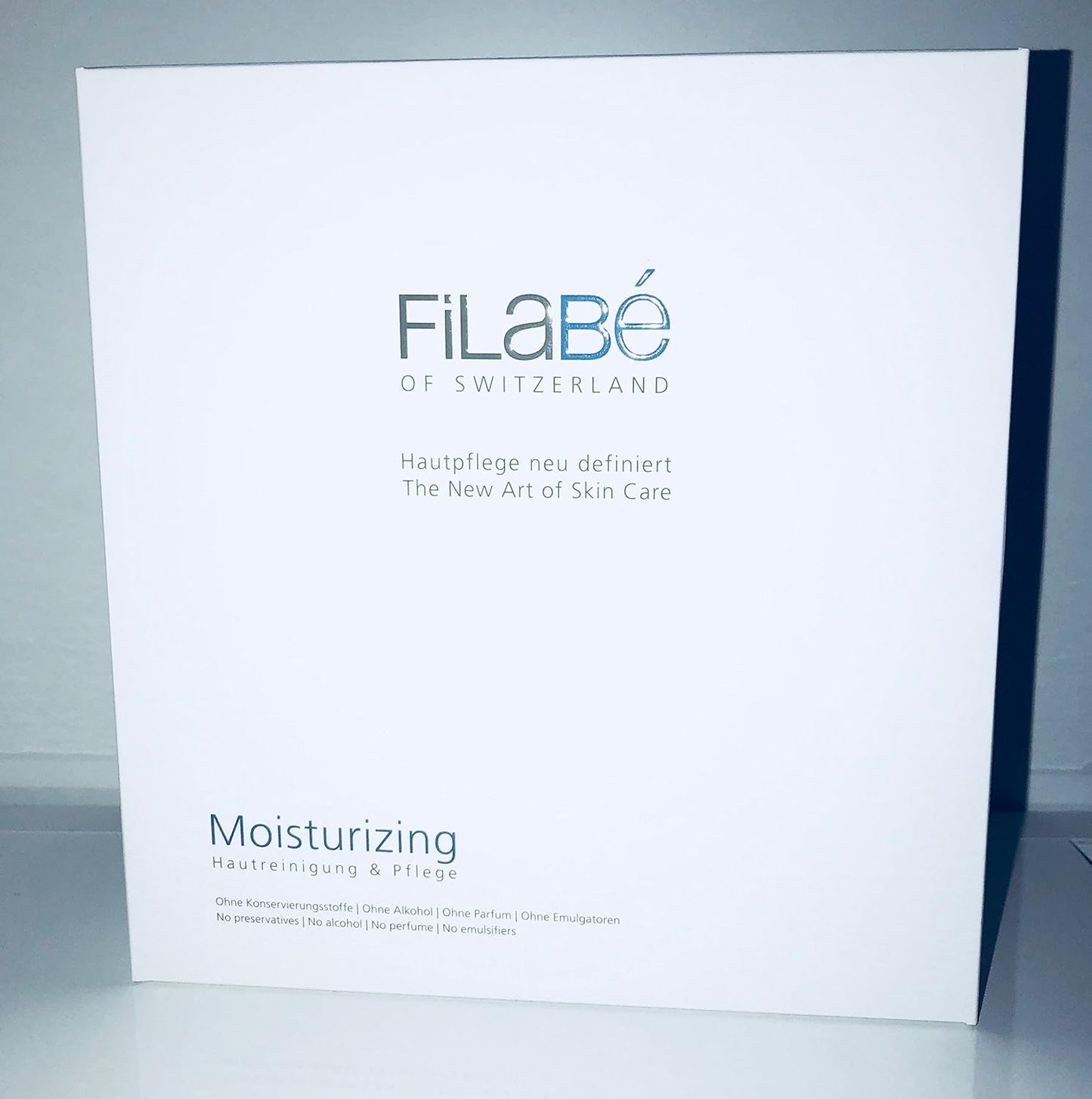 Filabe Moisturizing Ultra-Mikrofaser Reinigungstücher mit 100% natürlichen Wirkstoffen für 4 Wochen Feuchtigkeitspflege – Emulgatorfrei, Konservierungsfrei, Parfumfrei – dermatologisch getestet