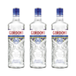 Gordon’s 70cl Alkoholfreier Gin-Alternative 3er Set – 0,7l Flaschen, Gin Geschmack ohne Alkohol, alkoholfreie Spirituosen, Kalorienarme Erfrischung, Gin Cocktail Basis, Aromatisierter Gin für alkoholfreie Drinks - Ohne Alcohol