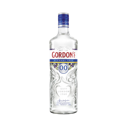 Gordon’s 70cl Alkoholfreier Gin-Alternative 6er Set – 0,7l Flaschen, Gin Geschmack ohne Alkohol, alkoholfreie Spirituosen, Kalorienarme Erfrischung, Gin Cocktail Basis, Aromatisierter Gin für alkoholfreie Drinks - Ohne Alcohol