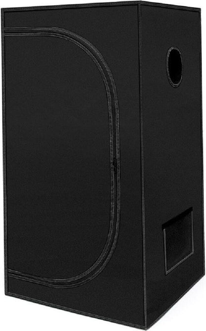 JUNG Growbox Growzelt Indoor 70x70x160 cm Mylar Premium, Hydroponisches System, Wasserdicht, Reflektierende Aluminiumauskleidung, Grow Tent für Cannabis und Balkon