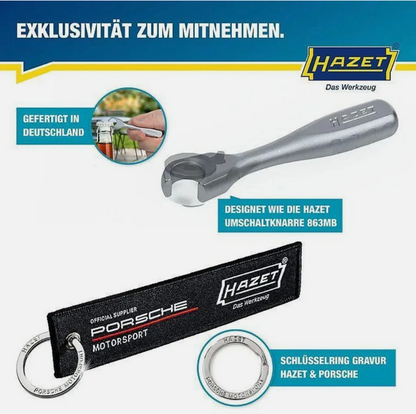 HAZET Handwerkzeug Adventskalender 2025 mit 24-teilige Werkzeugset, Akkuschrauber, Handwerk, Werkzeug, für Herren und Männer Kalender  ( Wert 300€ )