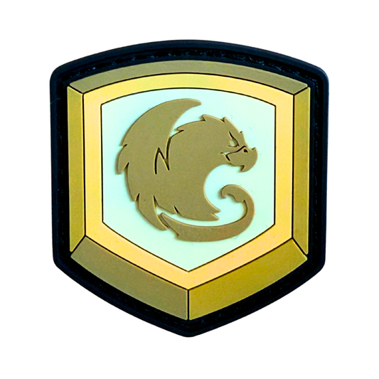 Hearthstone „Year of the Phoenix“ Sammler-Patch Badge – Robustes, langlebiges, mystisches Gaming-Abzeichen Serie 5 (2022) – Offizielles Blizzard PVC Fan-Merchandise mit Klettverschluss