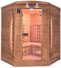 Le meilleur prix Infrarotsauna Spectra 3C Eckkabine | Hochwertige 3-Personen Infrarot-Sauna mit Quarz- und Magnesiumstrahlern | Full Spectrum Dual Healthy Wärme | Kanadisches Holz | LED-Farbtherapie & Digitale Steuerung