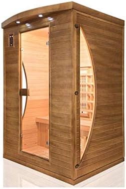 Le meilleur prix Infrarotsauna Spectra 2 Personen | Dual Healthy Quarz- und Magnesiumstrahler | Full Spectrum Infrarotkabine mit Farbtherapie, LED & Digitalsteuerung | Fichtenholz Heimsauna Premium