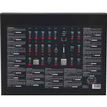 ISANA Beauty Adventskalender 2025 mit 24 exklusiven Pflege-Highlights für Haut, Bodylotion, Shampoo, Masken, Peelings, Frauen und Damen ( Wert 100€ )