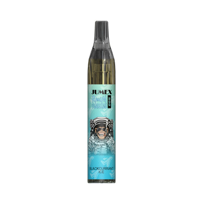 JUNG Jumex 600 Blackcurrant Ice Vape mit Nikotin, Einweg E-Zigarette, 600 Züge, Schwarze Johannisbeere, Eis, Einweg Verdampfer, fruchtig, erfrischend, LED-Beleuchtung, sofort einsatzbereit, Nikotinverdampfer