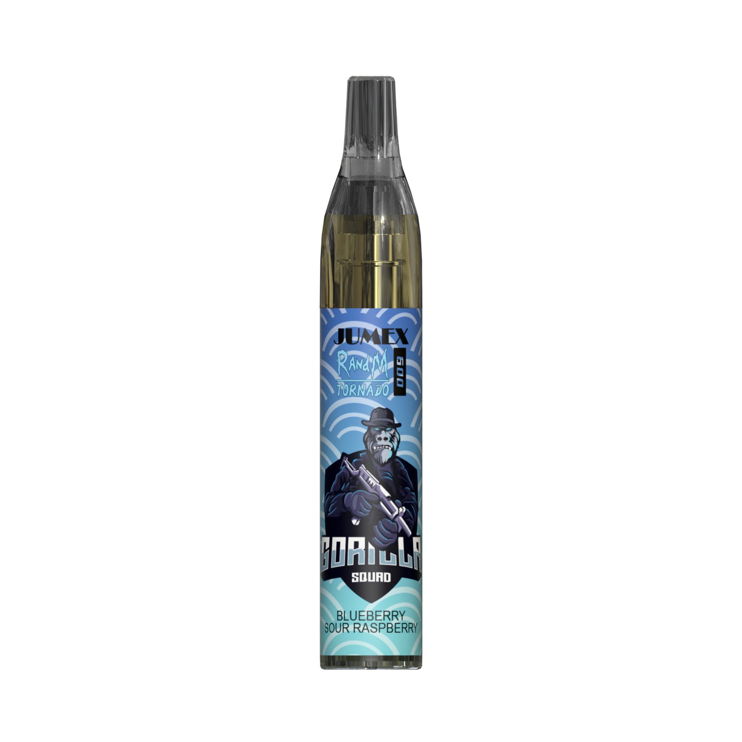 JUNG Jumex 600 Blueberry Sour Raspberry Vape mit Nikotin – Einweg E-Zigarette mit 600 Zügen, fruchtige Kombination aus Blaubeere und säuerlicher Himbeere, LED-Beleuchtung, sofort einsatzbereit, Nikotin-Verdampfer