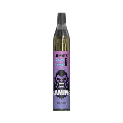 JUNG Jumex 600 Dr. Blue Einweg E-Zigarette mit Nikotin | Fruchtig-Kühle Blaubeer-Limonade | 600 Züge | Nikotinsalz-Vape | LED-Design | Blue Soda Aroma Dampfer