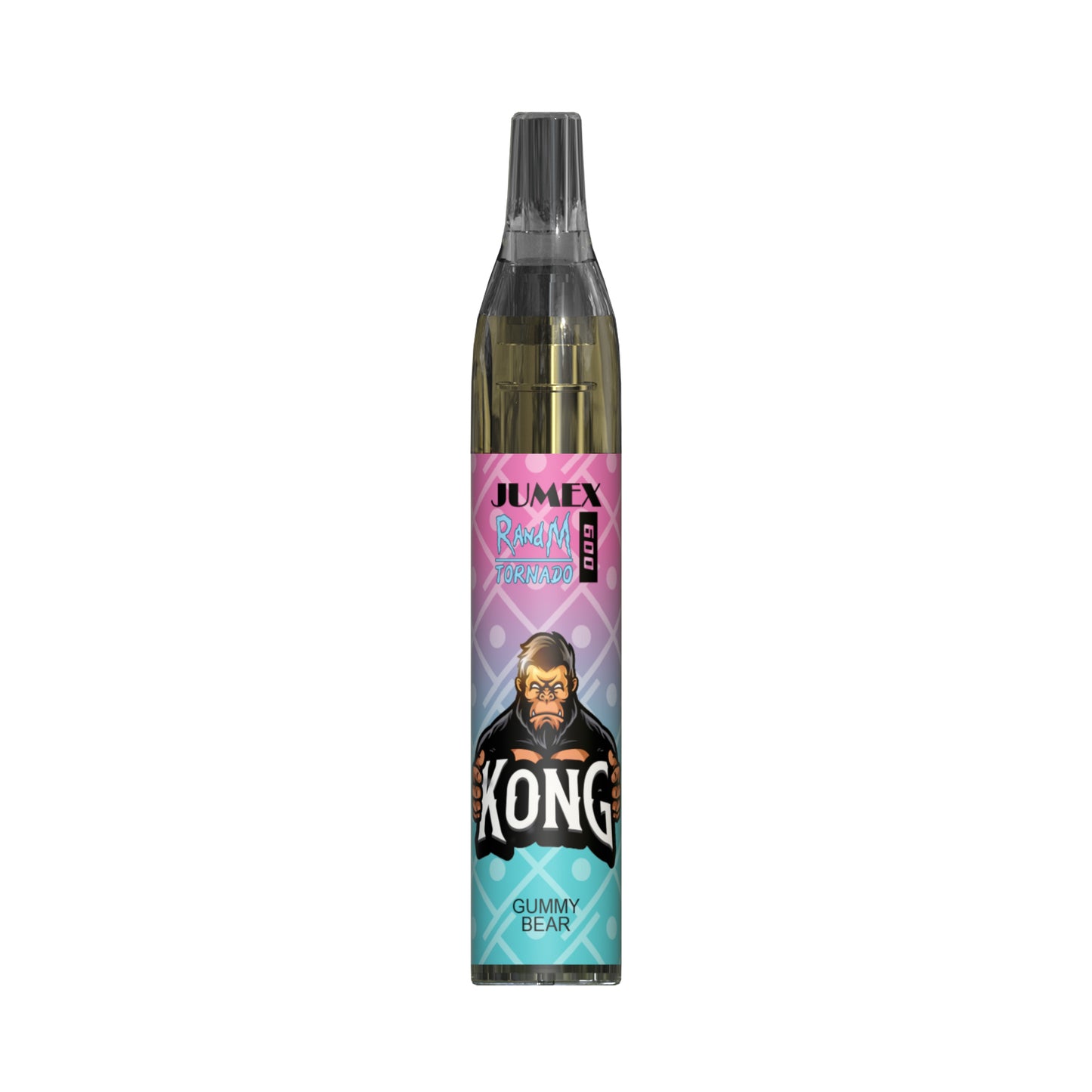 JUNG Jumex 600 Gummy Bear Vape mit Nikotin Einweg 600 Züge Süßes Gummibär Aroma Einweg-Verdampfer mit LED Farbwechsel Kindersicherung ohne Nachfüllung für Erwachsene – Nikotinhaltig, tragbar, sicher