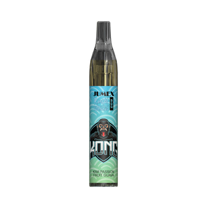 JUNG Jumex 600 Kiwi Passion Fruit Guava Vape mit Nikotin Einweg 600 Züge Exotische Aromen von Kiwi, Passionsfrucht und Guave, LED Farbwechsel, Einweg-Verdampfer, sicher mit Kindersicherung und ohne Nachfüllung