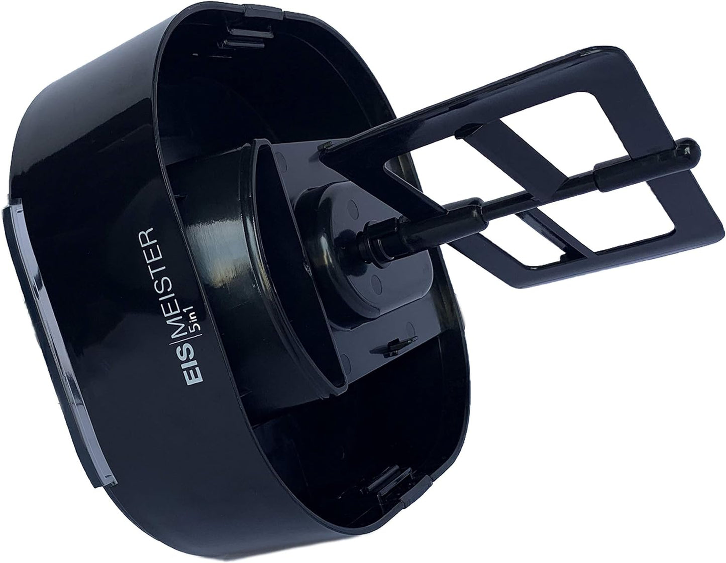 JUNG PerfectMix EISMEISTER 5in1 Speiseeismaschine für Frozen Joghurt Sorbet Softeis Slusheis Eiscreme mit 1,5L Thermobehälter Edelstahlgehäuse und LED-Timer – Geräuscharmer Eisbereiter