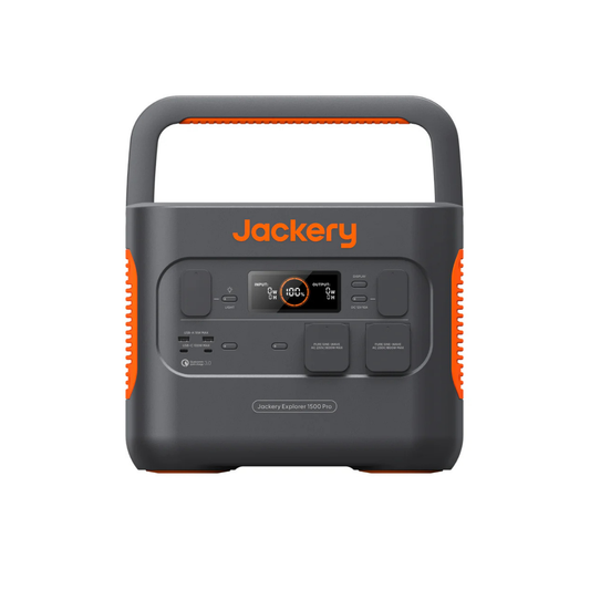 Jackery Explorer 1500 Pro Tragbare Powerstation 1512Wh – Mobile Stromversorgung, Outdoor Notstromaggregat, Solargenerator, Hochleistungs-Akku für Camping, Haus & Handwerk, 1800W Output