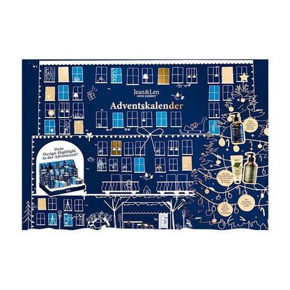 Jean&Len Adventskalender 2025 exklusiven Limited Editions, Gesichtspflege, Haarpflege, Körperpflege für Damen und Herren Advent Kalender ( Wert 250€ )
