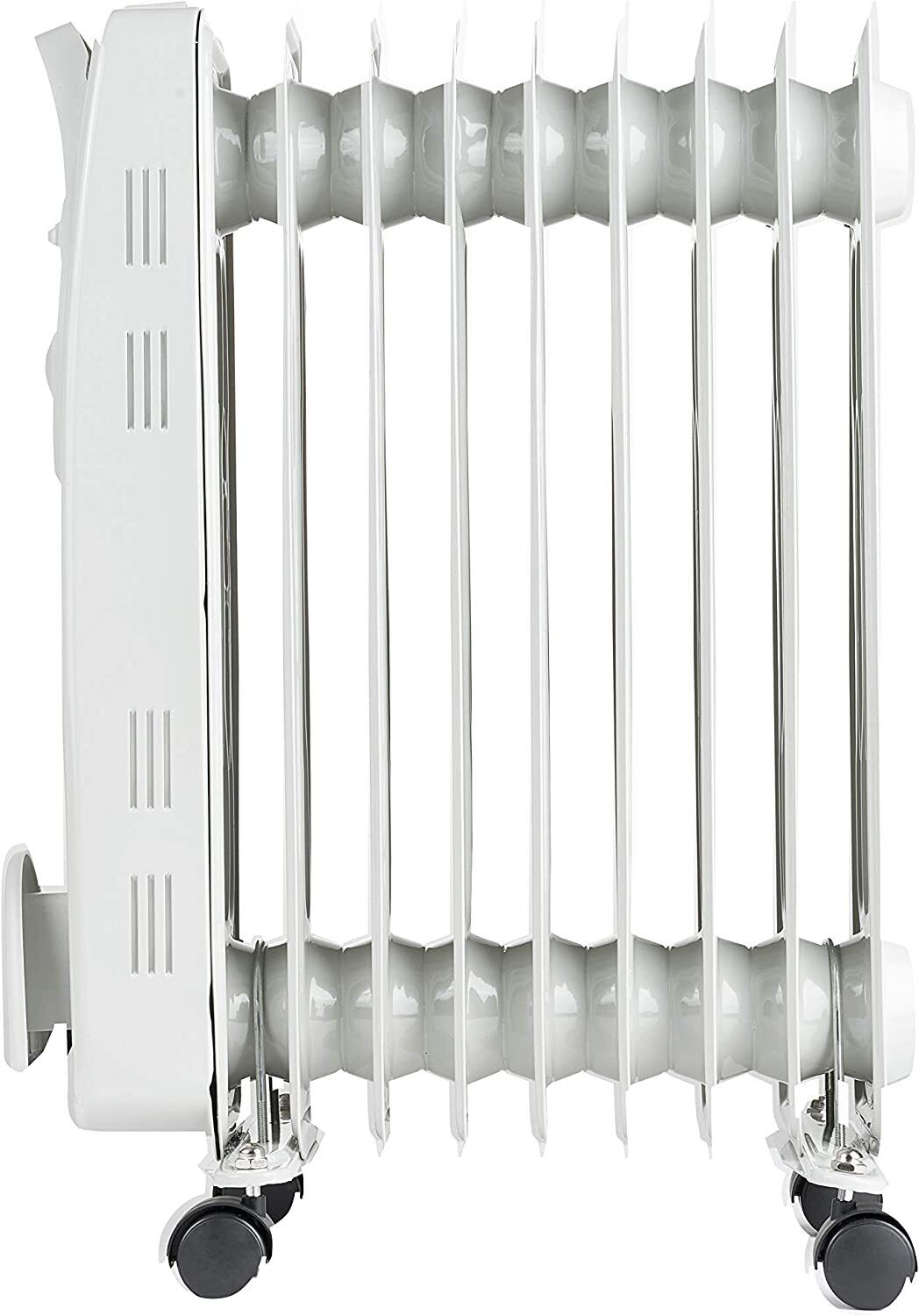 JUNG YPSOS ELE20 Elektrischer Ölradiator Heizkörper mit 2000W – Hochleistungs-Ölradiator für größere Räume bis 25m², energiesparend mit 9 Heizlamellen, 3 Heizstufen, Thermostat, LCD-Display und 24 Std Timer