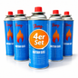 JUNG 4 stk Gaskartuschen 227g Butangas Ersatz Gasflasche Butan Campingkocher Kartusche Camping Gas Outdoor Kocher Brennstoff