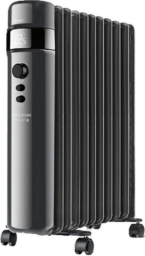 JUNG Ölradiator TAURUS AG15, 1500W Heizleistung, 7 Heizlamellen, mobile Elektroheizung mit 3 Heizstufen, Thermostat, Überhitzungsschutz, ideal für Räume bis 25m², energiesparend, geräuschlos