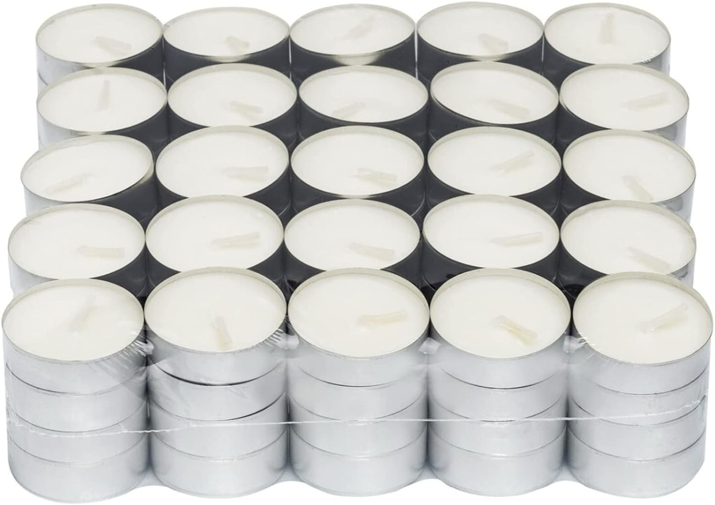 RKK Teelichter 1000er Pack, unparfümiert, weiß, 4 Stunden Brenndauer für Dekoration, Gastronomie, Hochzeit, Event, stimmungsvolle Beleuchtung, Teelicht Kerzen für Innen- und Außenbereich