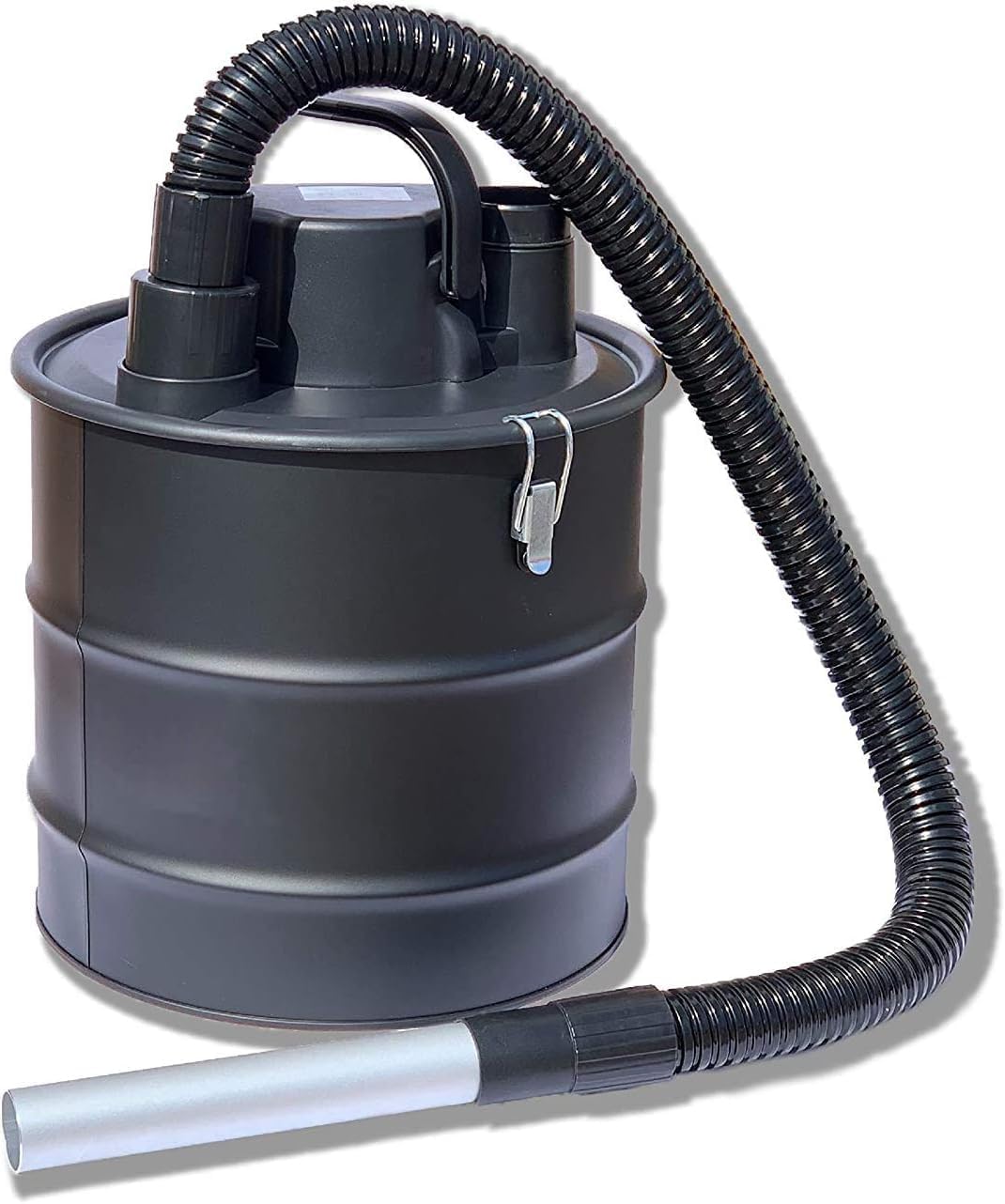 JUNG Kinzo Aschesauger Kaminsauger 800W, 18L Metallbehälter, 2in1 Nass- und Trockensauger mit Gebläsefunktion, wiederverwendbarer HEPA-Filter, flexibler Saugschlauch, ideal für Grill und Feuerstellen