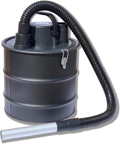 JUNG Kinzo Aschesauger Kaminsauger 800W, 18L Metallbehälter, 2in1 Nass- und Trockensauger mit Gebläsefunktion, wiederverwendbarer HEPA-Filter, flexibler Saugschlauch, ideal für Grill und Feuerstellen