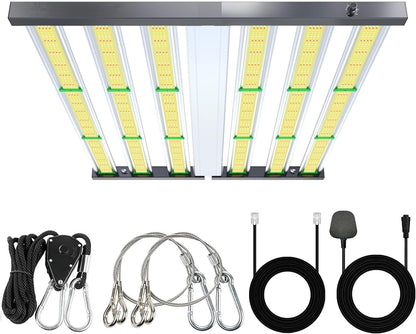 JUNG LED Wachstumslicht 360W Vollspektrum für Growbox, dimmbar, Samsung LEDs, ideal für Pflanzenzucht, Blüte, Keimung, Anzuchtlampe, energieeffizient, geräuschlos, für 60x60 cm Growzelt