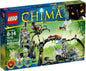LEGO LEGENDS OF CHIMA Spinlyns Höhle Bauspielzeug Set 70133 mit Spinnenhöhle, Nashornmotorrad, Wurfnetz, Gefängnisnetz, 3 Minifiguren, beweglichen Teilen für kreatives Abenteuer und Spielspaß
