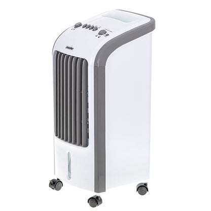 Jung MESKO MS7917 Mobiler 3-in-1 Luftkühler 60W, Klimagerät mit Luftbefeuchtung Reinigung 4L Tank, Tragbare Mini Klimaanlage Verdunstungskühler Ventilator für Zuhause Büro Räume