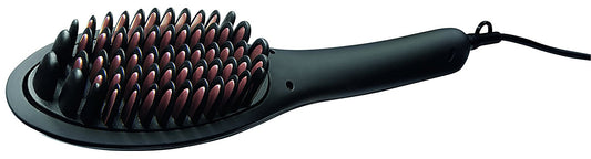 MIA Haarstyling Glättbürste 2in1 Elektrische Haarbürste Keramik Glättbürste Haarbürste Glätteisen Haarstylingbürste Anti-Frizz Bürste Haarstyler Profi Haarbürste Reise Haarbürste Glättbürste