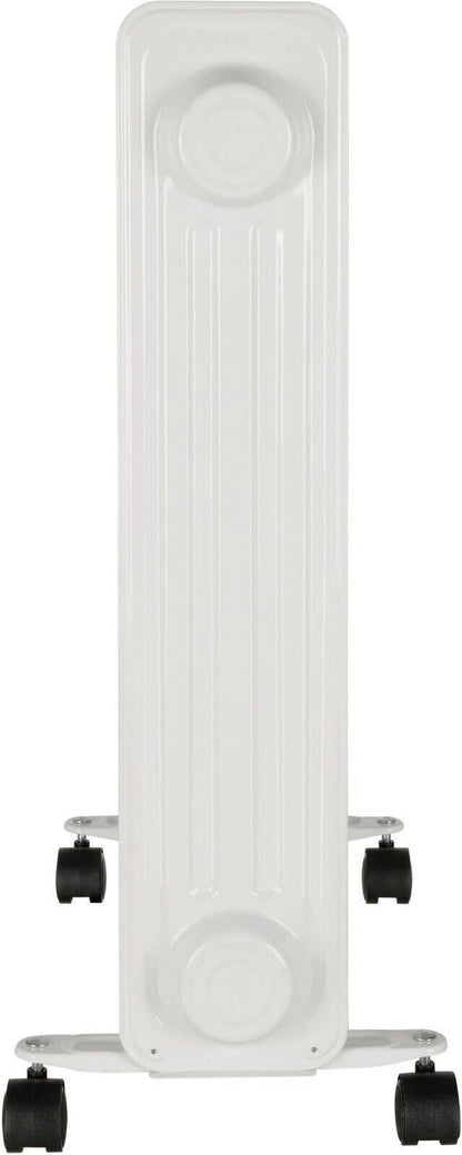 Midea NY2009-20M Ölradiator 2300 Watt, mobile Elektroheizung, energiesparend, sicher mit Frostschutz und Überhitzungsschutz, transportabel, Heizstufen 800W, 1200W, 2000W, ideal für kleine Räume