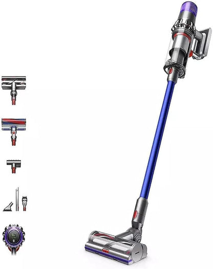 Dyson V11 Absolute Staubsauger, Kabellos, 60 Minuten Laufzeit, LCD-Display, 0,76 l Staubbehälter, HEPA-Filter, leistungsstarker Akku, mehrere Reinigungsmodi, Turbo, Eco, für alle Bodenarten